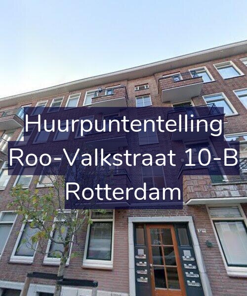 Foto gevel Huurpuntentelling voor Roo-Valkstraat 10-B, Rotterdam