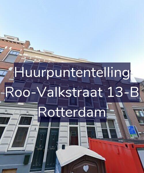 Foto gevel Huurpuntentelling voor Roo-Valkstraat 13-B, Rotterdam