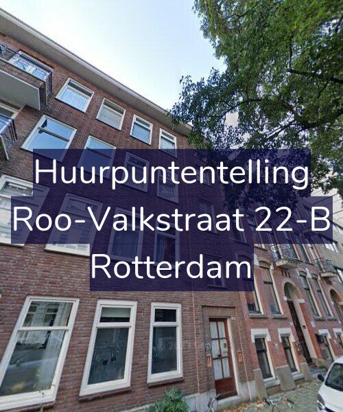 Foto gevel Huurpuntentelling voor Roo-Valkstraat 22-B, Rotterdam