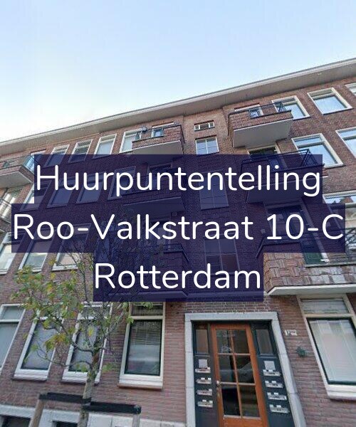 Foto gevel Huurpuntentelling voor Roo-Valkstraat 10-C, Rotterdam
