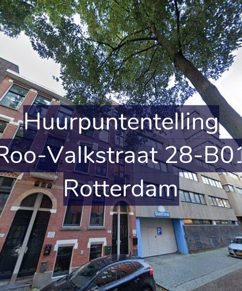 Foto gevel Huurpuntentelling voor Roo-Valkstraat 28-B01, Rotterdam