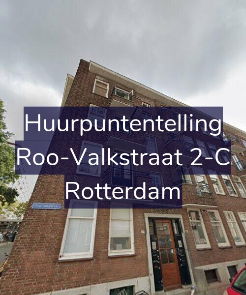 Foto gevel Huurpuntentelling voor Roo-Valkstraat 2-C, Rotterdam