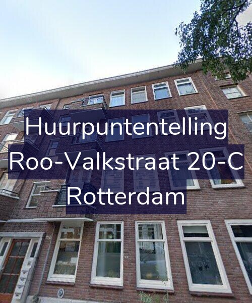 Foto gevel Huurpuntentelling voor Roo-Valkstraat 20-C, Rotterdam