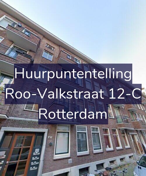Foto gevel Huurpuntentelling voor Roo-Valkstraat 12-C, Rotterdam