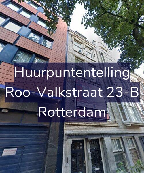 Foto gevel Huurpuntentelling voor Roo-Valkstraat 23-B, Rotterdam
