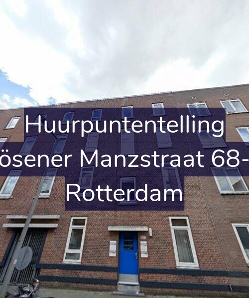Foto gevel Huurpuntentelling voor Rösener Manzstraat 68-C, Rotterdam