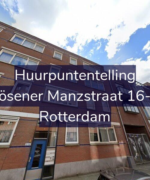 Foto gevel Huurpuntentelling voor Rösener Manzstraat 16-A, Rotterdam