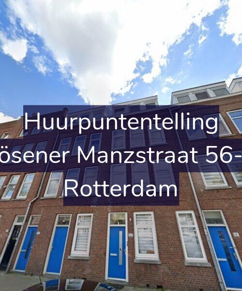 Foto gevel Huurpuntentelling voor Rösener Manzstraat 56-A, Rotterdam