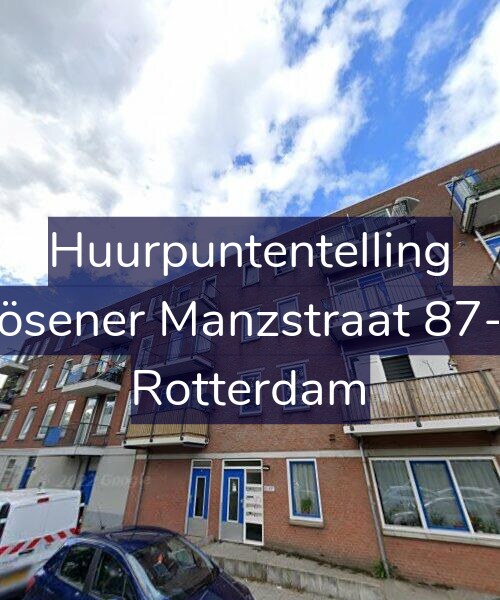 Foto gevel Huurpuntentelling voor Rösener Manzstraat 87-B, Rotterdam
