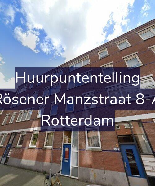 Foto gevel Huurpuntentelling voor Rösener Manzstraat 8-A, Rotterdam