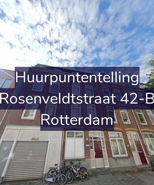 Foto gevel Huurpuntentelling voor Rosenveldtstraat 42-B, Rotterdam
