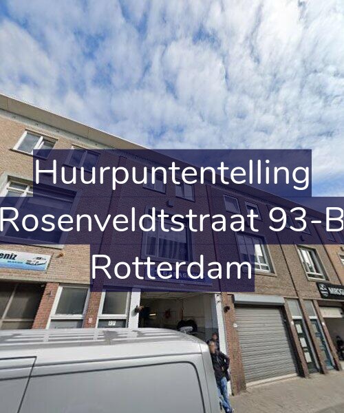 Foto gevel Huurpuntentelling voor Rosenveldtstraat 93-B, Rotterdam