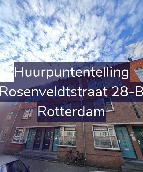 Foto gevel Huurpuntentelling voor Rosenveldtstraat 28-B, Rotterdam
