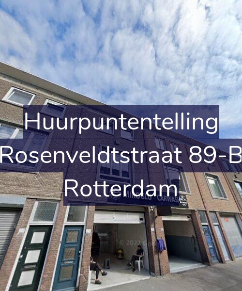 Foto gevel Huurpuntentelling voor Rosenveldtstraat 89-B, Rotterdam