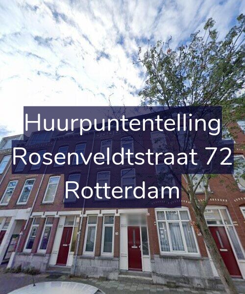 Foto gevel Huurpuntentelling voor Rosenveldtstraat 72, Rotterdam