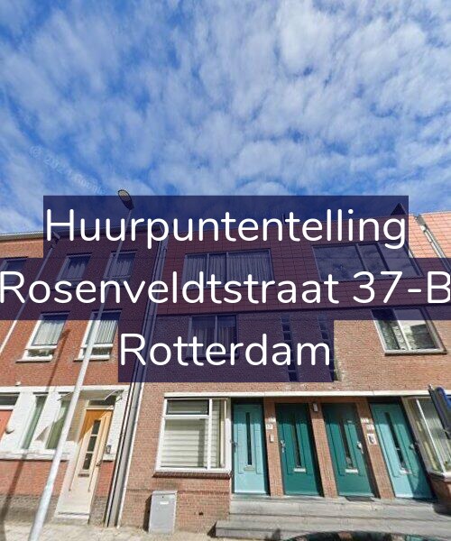 Foto gevel Huurpuntentelling voor Rosenveldtstraat 37-B, Rotterdam