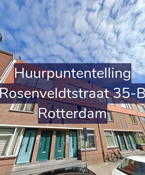 Foto gevel Huurpuntentelling voor Rosenveldtstraat 35-B, Rotterdam