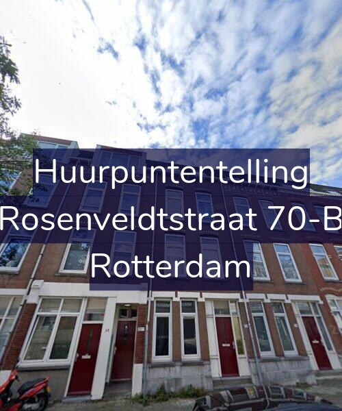 Foto gevel Huurpuntentelling voor Rosenveldtstraat 70-B, Rotterdam