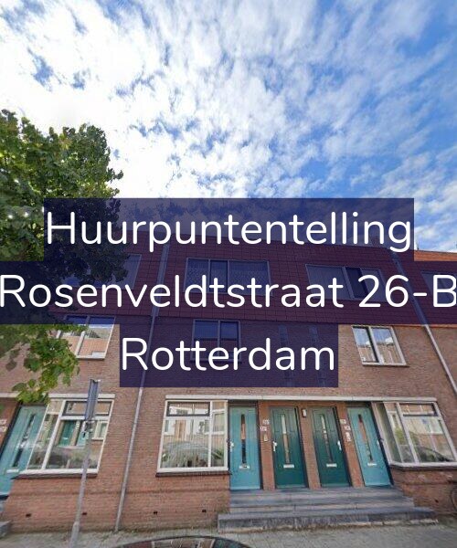 Foto gevel Huurpuntentelling voor Rosenveldtstraat 26-B, Rotterdam