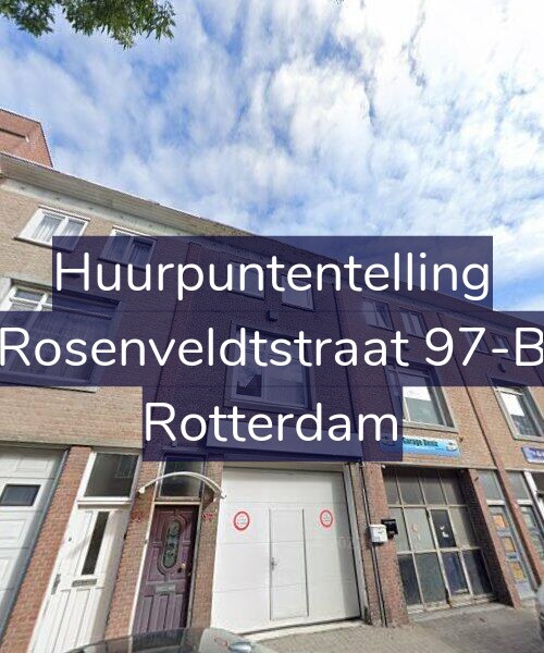 Foto gevel Huurpuntentelling voor Rosenveldtstraat 97-B, Rotterdam