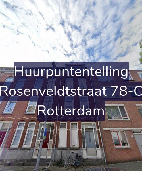 Foto gevel Huurpuntentelling voor Rosenveldtstraat 78-C, Rotterdam