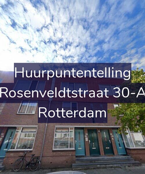 Foto gevel Huurpuntentelling voor Rosenveldtstraat 30-A, Rotterdam