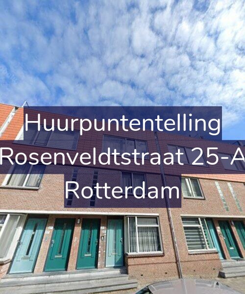Foto gevel Huurpuntentelling voor Rosenveldtstraat 25-A, Rotterdam