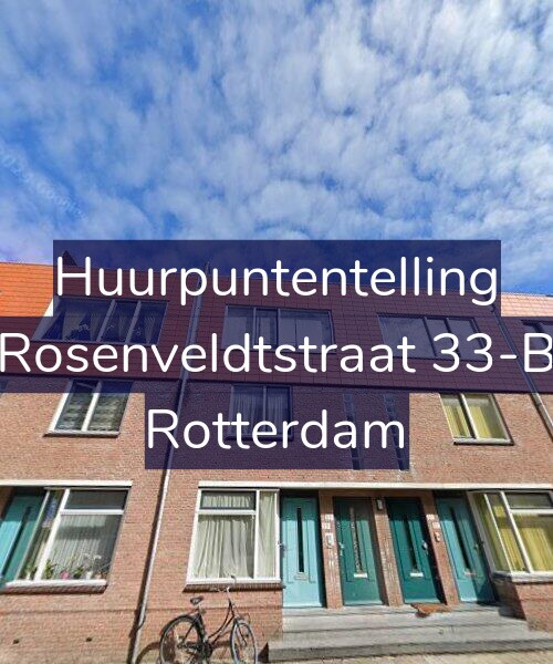 Foto gevel Huurpuntentelling voor Rosenveldtstraat 33-B, Rotterdam