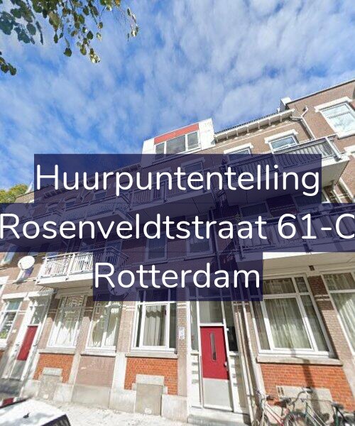 Foto gevel Huurpuntentelling voor Rosenveldtstraat 61-C, Rotterdam