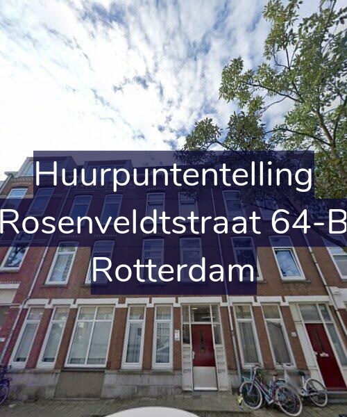 Foto gevel Huurpuntentelling voor Rosenveldtstraat 64-B, Rotterdam