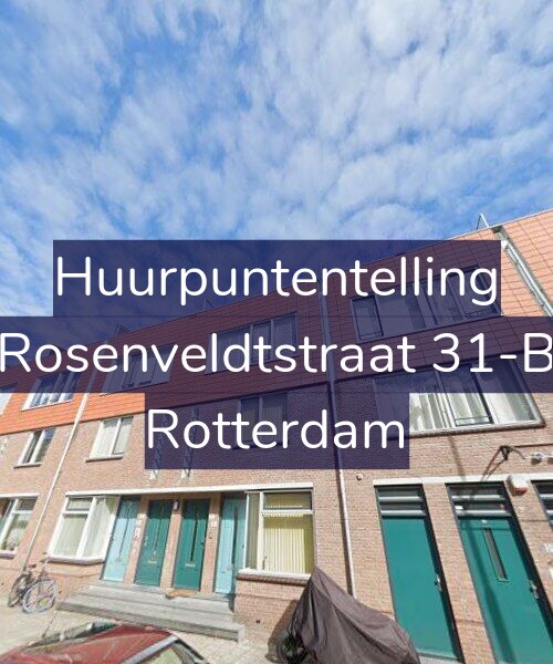 Foto gevel Huurpuntentelling voor Rosenveldtstraat 31-B, Rotterdam