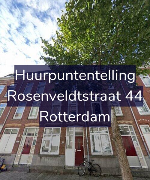 Foto gevel Huurpuntentelling voor Rosenveldtstraat 44, Rotterdam