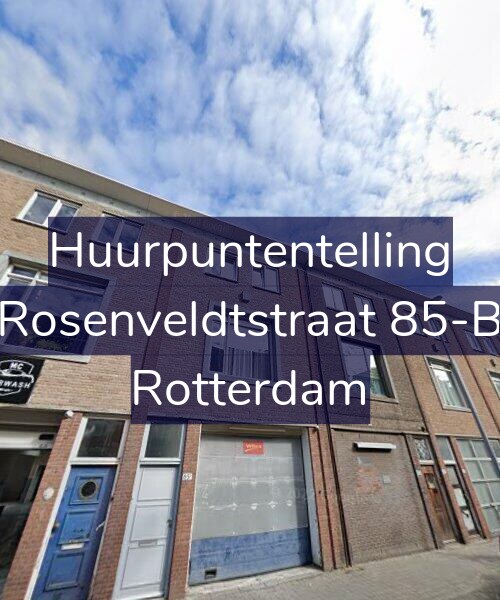 Foto gevel Huurpuntentelling voor Rosenveldtstraat 85-B, Rotterdam