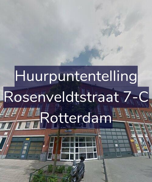 Foto gevel Huurpuntentelling voor Rosenveldtstraat 7-C, Rotterdam