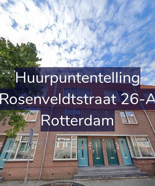 Foto gevel Huurpuntentelling voor Rosenveldtstraat 26-A, Rotterdam