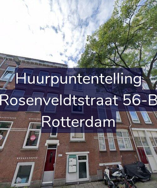 Foto gevel Huurpuntentelling voor Rosenveldtstraat 56-B, Rotterdam