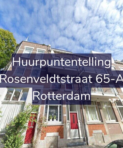 Foto gevel Huurpuntentelling voor Rosenveldtstraat 65-A, Rotterdam