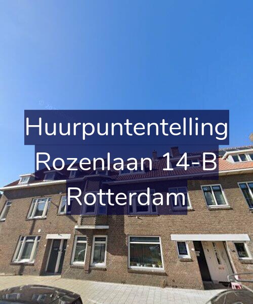 Foto gevel Huurpuntentelling voor Rozenlaan 14-B, Rotterdam