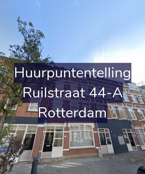 Foto gevel Huurpuntentelling voor Ruilstraat 44-A, Rotterdam