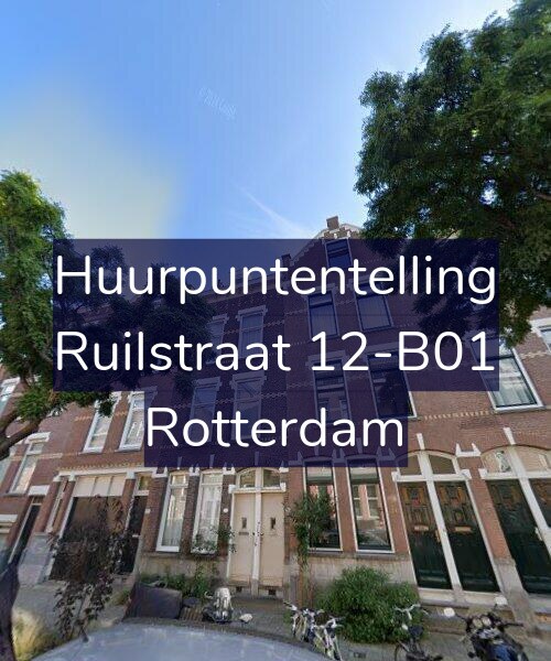 Foto gevel Huurpuntentelling voor Ruilstraat 12-B01, Rotterdam