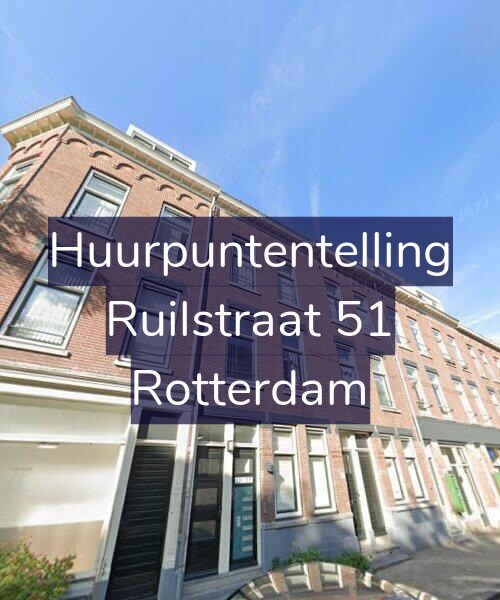 Foto gevel Huurpuntentelling voor Ruilstraat 51, Rotterdam
