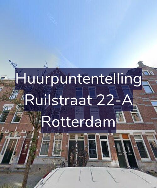 Foto gevel Huurpuntentelling voor Ruilstraat 22-A, Rotterdam
