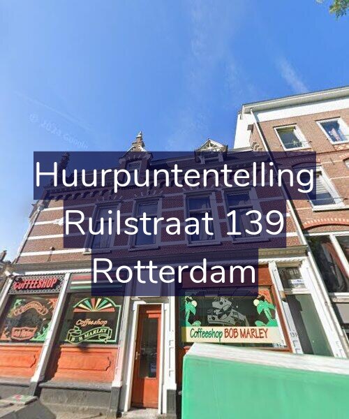 Foto gevel Huurpuntentelling voor Ruilstraat 139, Rotterdam
