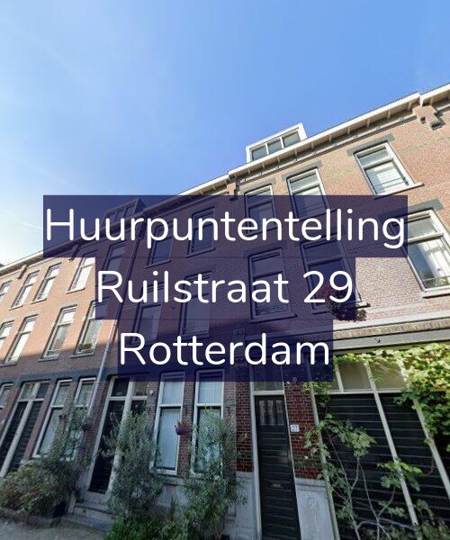 Foto gevel Huurpuntentelling voor Ruilstraat 29, Rotterdam