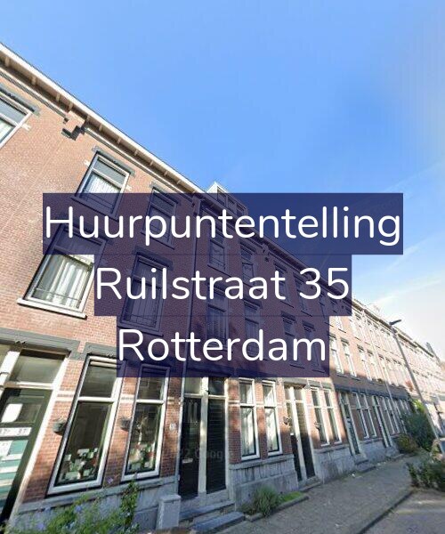 Foto gevel Huurpuntentelling voor Ruilstraat 35, Rotterdam