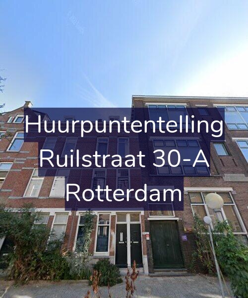 Foto gevel Huurpuntentelling voor Ruilstraat 30-A, Rotterdam