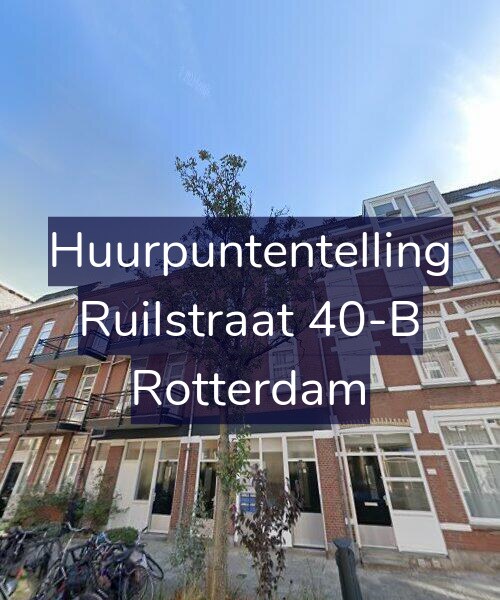 Foto gevel Huurpuntentelling voor Ruilstraat 40-B, Rotterdam