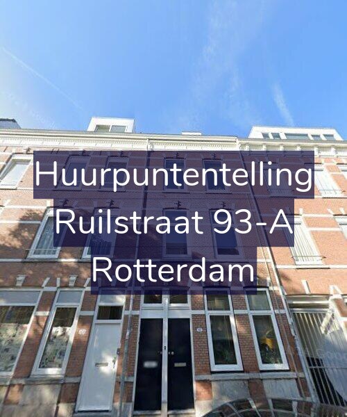 Foto gevel Huurpuntentelling voor Ruilstraat 93-A, Rotterdam