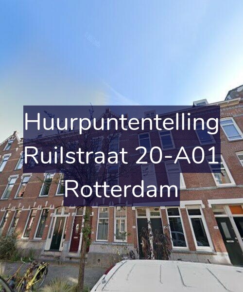 Foto gevel Huurpuntentelling voor Ruilstraat 20-A01, Rotterdam