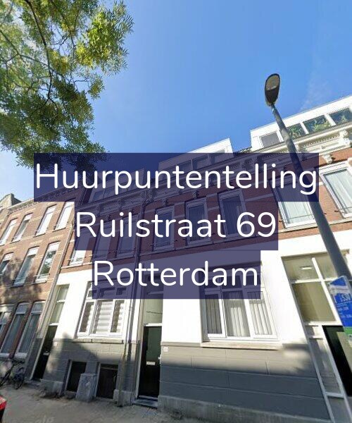 Foto gevel Huurpuntentelling voor Ruilstraat 69, Rotterdam